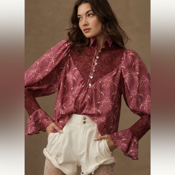 Hope for Flowers by Tracy Reese Tops - Hope For Flowers smocked Top